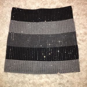 Rhinestone skirt